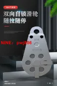 最佳優品 [台灣公司貨 可開發票]自鎖防墜滑輪重物提升器動滑輪組提拉器拖拽上升器空調安裝起重器