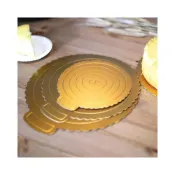 (店+)金色蛋糕底托 2 10寸皆有 正方形 圓形 金色慕斯墊 內托 蛋糕底盤 托盤 紙托 底襯 卡托 墊片