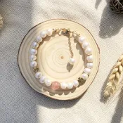 珍珠草莓晶原創設計 | 奶油蛋糕上的草莓