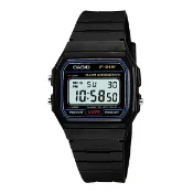 附發票 實體店面 台灣卡西歐公司貨【時間光廊】CASIO 卡西歐 學生錶/當兵 F-91W-1DG 電子錶