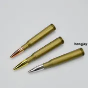 熱銷⭐創意子彈造型圓珠筆仿真步槍子彈模型