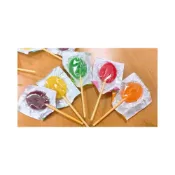 (店+)【乙乙雜貨店】晶晶棒 棒棒糖 冰棒 單根販售 糖果 彩色糖 童年 復古 古早味 小朋友 禮物