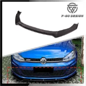 適用於14-20款VW福斯高爾夫Golf7/7.5 Rline GTI GTD 三段式前下巴 7高7.5高 空力套件