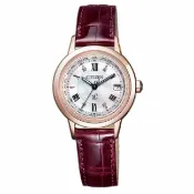 大高雄鐘錶城 CITIZEN 星辰錶 EC1144-00W 限量真鑽電波萬年曆女錶/28mm｜樂天領券現折★全館特惠中★指定刷卡回饋10%