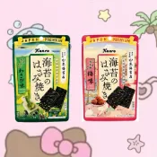 /•᷅‎‎•᷄\୭ 在台現貨 ⑅︎* 日本 Kanro 海苔脆片（芥末、梅子、酸梅風味）