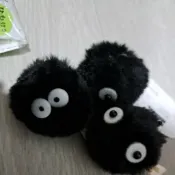 動漫精品神隱少女小吊飾煤炭精靈
