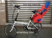 【一般型GH511】送六角扳手，德國安全認證 GH-511 腳踏車自行車折疊車快拆後置兒童安全座椅兒童椅
