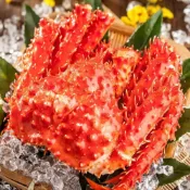 (店+)【華得水產】巨無霸智利熟凍帝王蟹1隻(1000-1200g/隻)