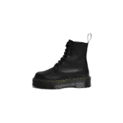 (店+)【Dr.Martens】26378001 Dr.Martens馬丁 Jadon Pisa 皮革 舒適簡約 16cm 馬丁靴 男女同款 黑