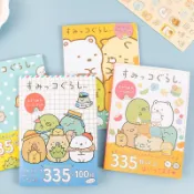 「台灣出貨🔥335枚入」角落生物貼紙本 貼紙本 貼紙 卡通貼紙 防水貼紙 行李箱貼紙 筆電貼紙 手賬貼紙 車貼