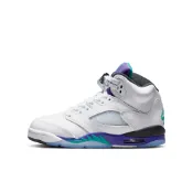 NIKE AIR JORDAN 5 RETRO OG GS 白葡萄 皮革 籃球鞋 女鞋 大童鞋【HQ7980-100】
