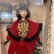 美泰兒 MATTEL Barbie WINTER IN MONTREAL 1999 冬日 芭比 娃娃 古董