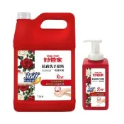 【妙管家】抗菌洗手慕斯-乾燥玫瑰(480g + 一加侖)