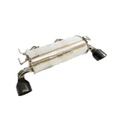 (店+)Fi EXHAUST Nissan 370z 2009+ 前段 Y管 中段 尾段 尾飾 當派 排氣管