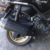 BWSX bws 125 仿原廠型靜音管 黑管 白鐵管 改裝管 排氣管 大B 白鐵 原廠護片 小聲 BWS 驗排氣 低調