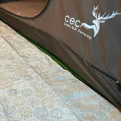 CEC 風麋鹿 美學地墊 露地城堡 北極熊黑膠帳專用內地墊 300*224cm【露營狼】