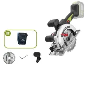 (店+)【WORX 威克士】可用美沃奇電池 無刷鋰電圓鋸機 圓鋸機 電動圓鋸機 手持圓鋸機 金屬圓鋸機 手提圓鋸機  WU535X.9+F49