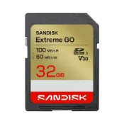 【蝦皮直營】SANDISK Extreme GO 32G SDHC V30 UHS-I U3 相機專用 記憶卡 廠商直送