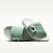 【NIKE 耐吉】運動鞋 拖鞋 女鞋 W NIKE OFFCOURT ADJUST SLIDE 魔鬼氈 舒適 綠色 (DV1033300)