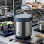 全新 THERMOS 膳魔師 燜燒鍋 不銹鋼 真空 保溫鍋 4.5L