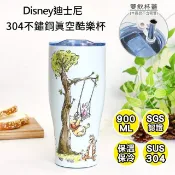 【HOTAI購】【RICHMORE】【DISNEY】迪士尼不鏽鋼真空酷樂杯 冰霸杯 水杯 保溫杯 保冷杯-維尼盪鞦韆