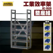 勁媽媽購物網 【shuter】樹德SHUTER-RC-9520 RC工業效率架(7層) 零件櫃 工具車 螺絲收納
