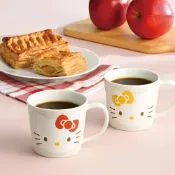 (店+)日本製 Hello Kitty 馬克杯 對杯 咖啡杯