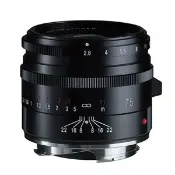 馬克攝影器材專賣店 福倫達 Voigtlander 75mm F2.8 APO-SKOPAR for Leica M(黑)