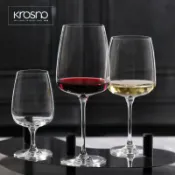 全球選品1館 生活百貨 歐洲KROSNO無鉛水晶玻璃紅酒杯套裝家用白葡萄酒杯高腳杯酒杯