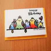 生日卡片 - 祝你生日快樂啾~