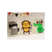 (店+)卡通小動物收納/髒衣桶/玩具收納桶