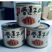 青葉 滷雪蓮子 200公克 單罐 罐頭 素食 鷹嘴豆 蓮子 滷 全素