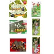 海苔系列-酥爆海苔、片烤海苔、大象海苔、韓國味付海苔、泰國海苔捲
