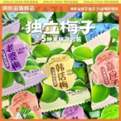 ✨台灣有貨✨免運✨【輕野派零食店】梅子一整箱5種獨立小包裝痠甜梅子混閤裝大顆粒蜜餞果幹網紅零食梅子乾