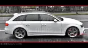 AUDI A4 B8 B8.5 側裙 空力套件 4門 5門