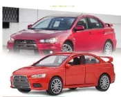 阿莎力 Welly 威利 三菱 lancer EVO 正版授權 1：36 1/36 合金車 模型車 迴力車 X01