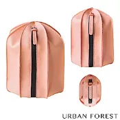 URBAN FOREST都市之森 仙人掌-洗漱包/盥洗包 (3件組)  櫻花粉