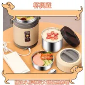 台灣出貨 杯與壺 免運 水杯 水壺 茶杯 便當盒 飯盒 保溫飯盒 微波爐飯盒 加飯盒 304保溫飯盒usb充電保溫飯桶超