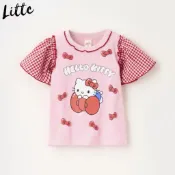 【No.9童裝】台灣現貨✨📏90/100🇯🇵2026 Littc三麗鷗 Hello Kitty凱蒂貓短袖T恤 夏季上衣