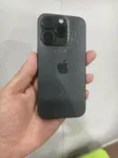 古瓷堂日本回流瓷器 【二手】蘋果iPhone 15 Pro 256G 黑色 後玻璃破裂 螢幕顯示正常 功能完好 二手機 便宜出清 高CP值
