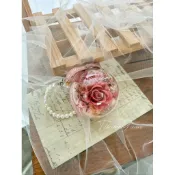 花媛🌷精緻永生玫瑰花鑰匙圈🌹永生花鑰匙圈💕婚禮贈品🎁