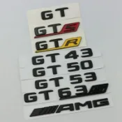 8359人珍藏✨ 賓士BENZ AMG GT車標 GTS GT 63 S 字標 GTR改裝 後尾標 汽車貼標 金屬標誌