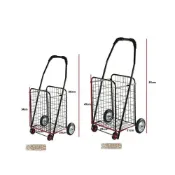 (店+)高端品質買菜車小拉車可折疊便攜購物車爬樓折疊家用小推車拉杆老人拖車
