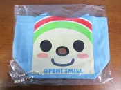 [佩姬蘇 企業品牌收藏]海洋藍色-open小將大臉手提袋購物袋