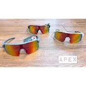 APEX 抗UV偏光運動太陽眼鏡 彩片大鏡面 5213N台灣正版公司貨