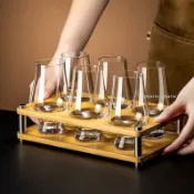 🔥桃園出貨🔥威士忌杯 聞香杯 水晶玻璃 鬱金香杯 品 個人專用 套裝 專業品鑑