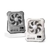 【蝦皮直營】JWAY 長伴風 85小時續航定時風扇JY-FN603W/G(2萬電量/LED照明/100段風速) 廠商直送
