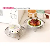 《日樣》電鍋蒸盤器 蒸盤 蒸架 不鏽鋼 廚房 炒鍋 隔水架 一架多用 蒸籠片 圓形專用 20公分