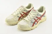 ASICS 亞瑟士 GEL-CONTEND 4 米白紅 慢跑鞋 4E寬楦 男女鞋