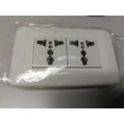台灣精品 Wonpro 萬寶 250V 20A/16A CE 萬用插座組-接地型 插線/鎖線式 單插二插 民宿旅店旅館